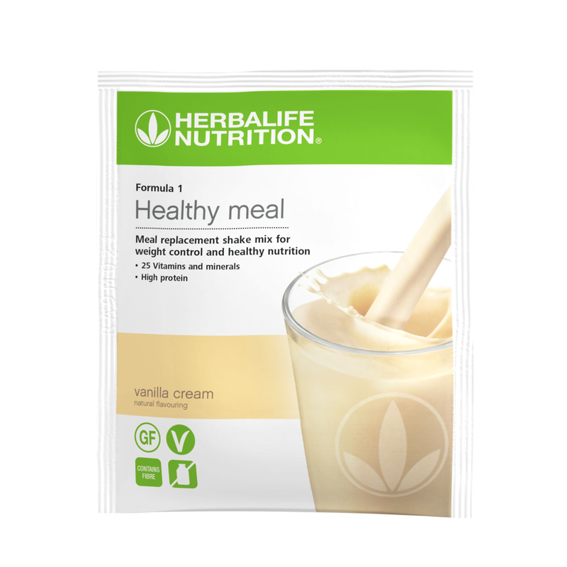Formula 1 Nutritional Shake Mix Sachets now come in a Vanilla Cream flavor pack of 7 sachets.